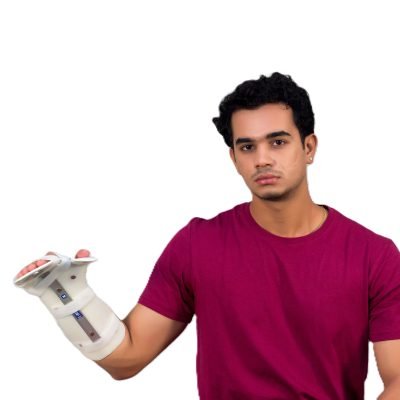 Full cock-up splint for wrist drop