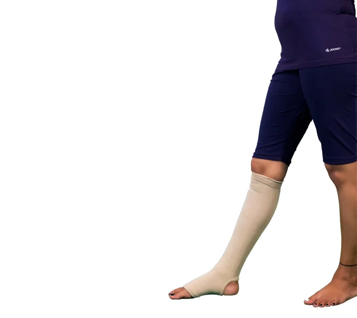 Varicose Vein Knee Stocking Below Knee – K011