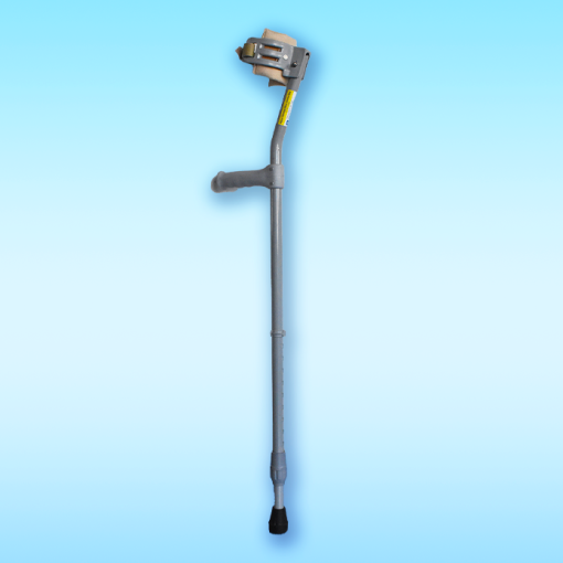 Aluminium Elbow Crutches Adult with Grey coating J004 Aapson Orthotics