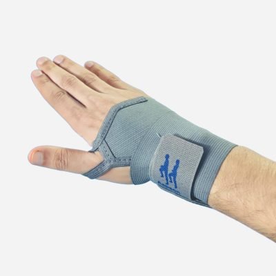 Wrist Brace with Thumb Grey
